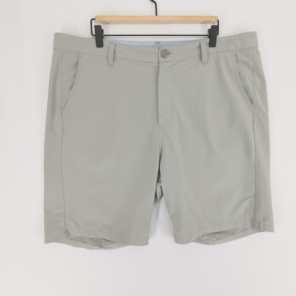 Free Fly Hybrid Shorts Mens 38 Gray Stretch Quick Dry Performance Chino